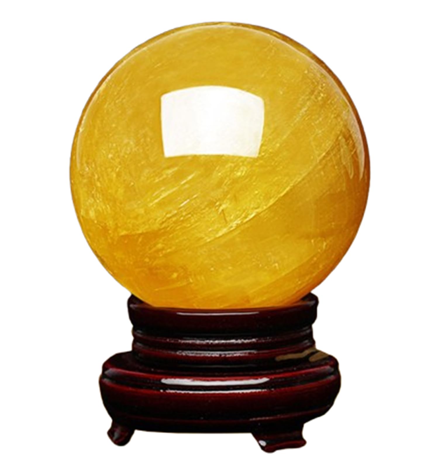 JFGCTYHXY Crystal balls, Ornaments Feng Shui Desktop Decoration Lucky Gemstone Sphere,80mm/3.14in(180mm/7.1in)