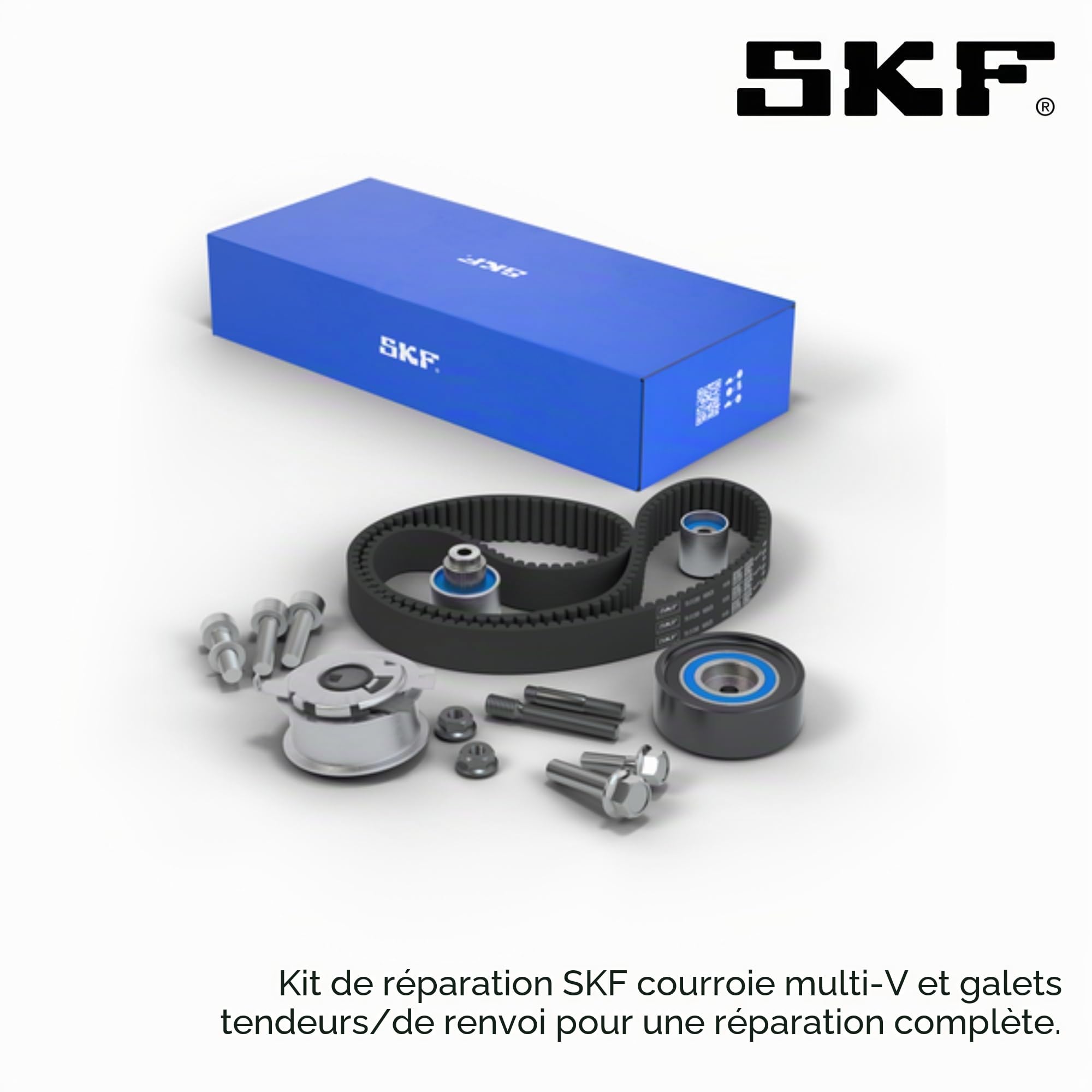 SKF VKMA 33179 Kit de Courroie Multi-V | Compatible avec: CITROËN BERLINGO Kasten/Großraumlimousine, BERLINGO MULTISPACE, BERLINGO Pritsche/Fahrgestell, C3 II