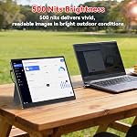 S135 Moniteur portable pour commutateur/interrupteur 2 portable 13.5 Des pouces, 2.2 K 2256 x 1504P Voyages Mini moniteur IPS Affichage 100% sRGB Haut-parleurs intégrés Mini HDMI pour PC Bureau Xbox PS4/5 Console