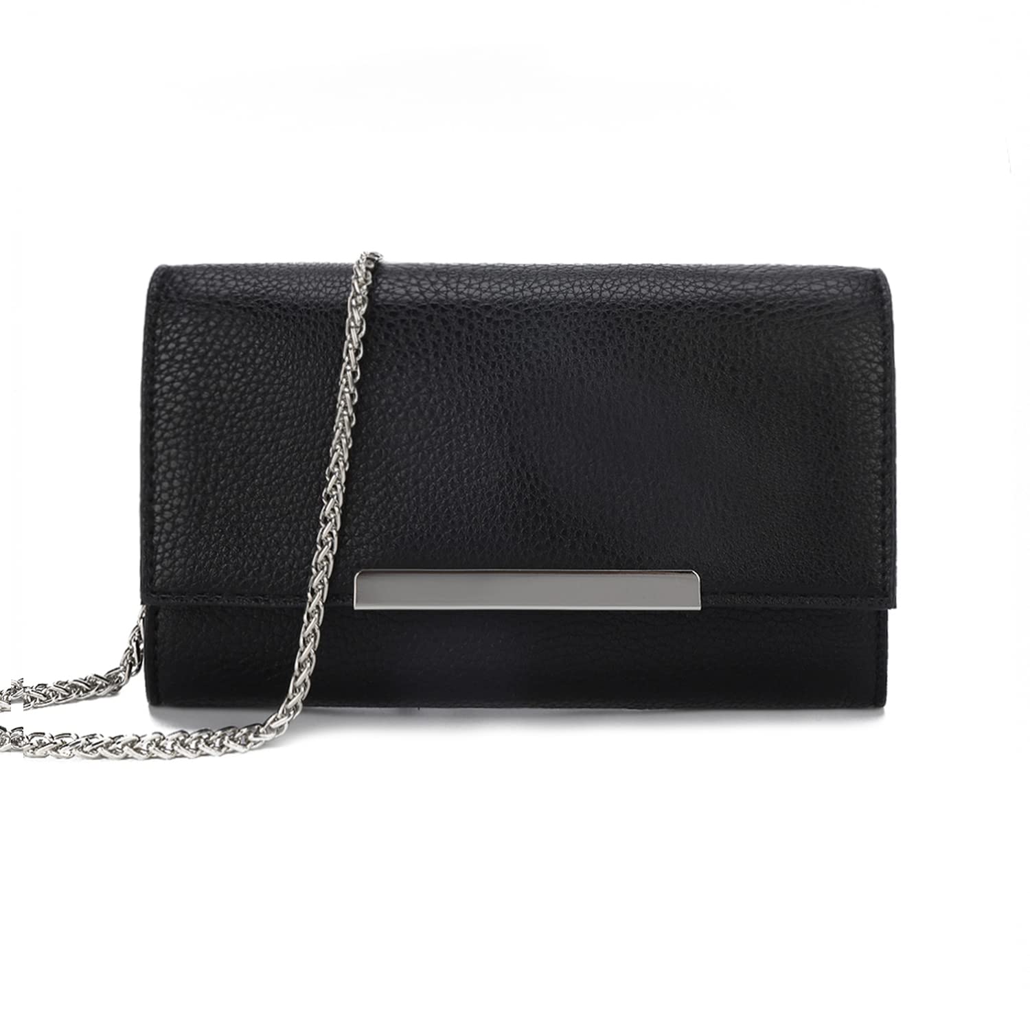 Crossbody Bags for Women Small Over the Shoulder Saddle Purses and Boho Cross body Handbags,Vegan Leather, Black-pu