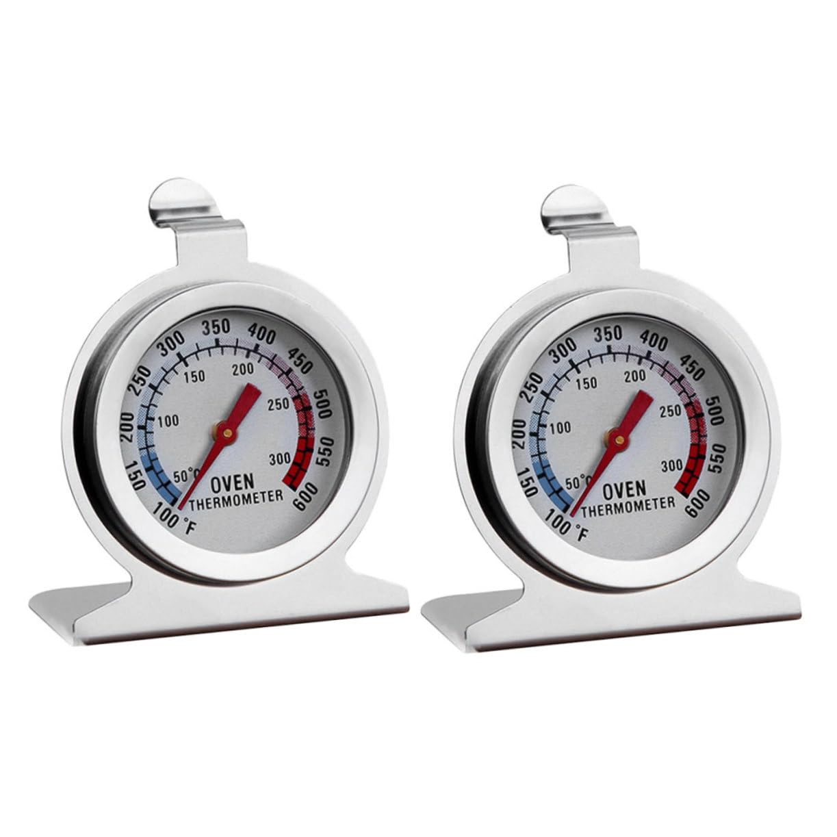 STOBAZA Thermometer for Cooking Baking Oven Thermometers Stainless Steel Easy Indicators