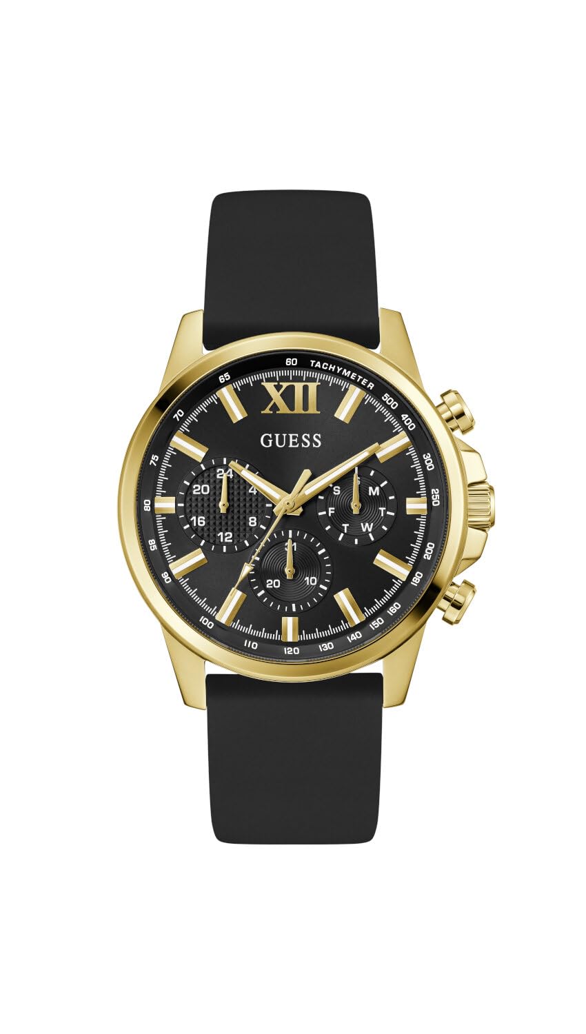 RELOJ Guess - Walker Cuarzo / 5 ATM Color esfera: Dorado Tamaño de la caja: 44,00