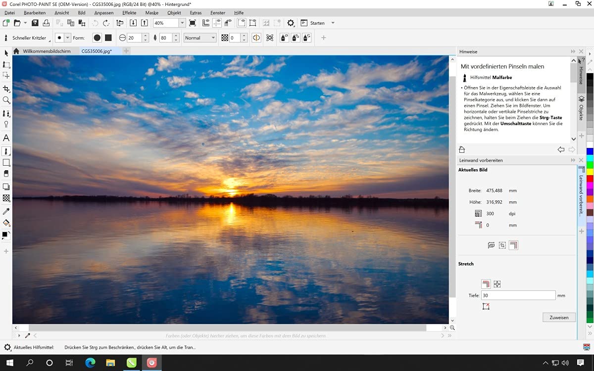 COREL CorelDRAW Graphics Suite Special Edition 2020 –DEUTSCH- OEM inkl. AfterShot 3 + PhotoMirage Express - DVD-BOX