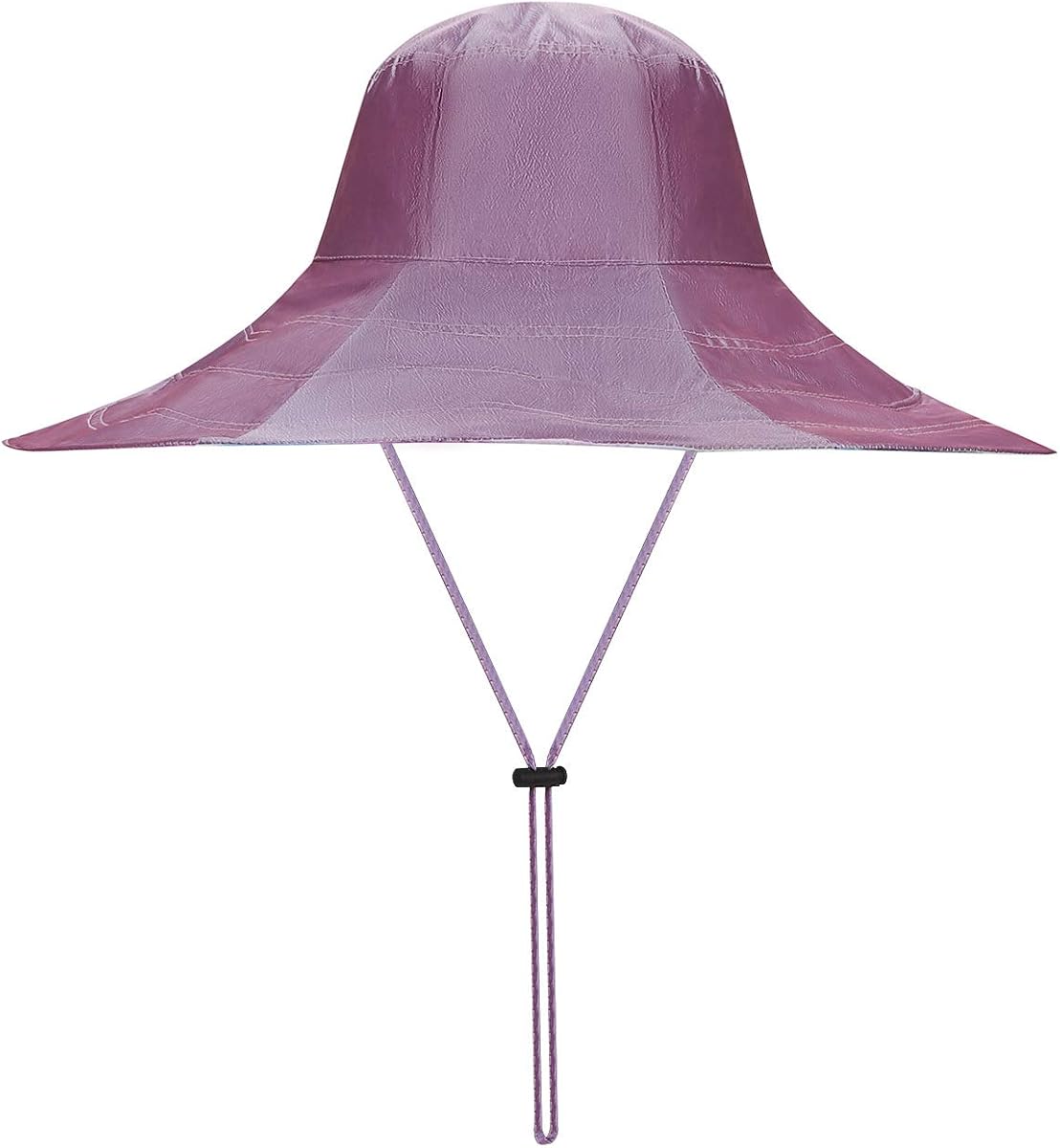 Large Brim Floral Reversible Sun Hat Outdoor Travel Foldable Floppy Beach Hat - Image 5