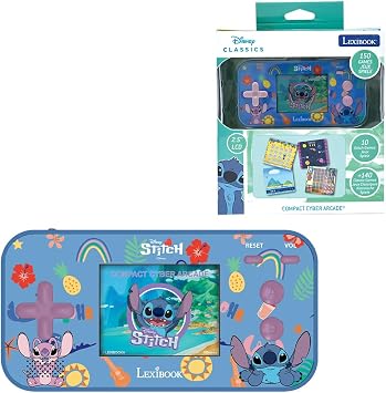 Lexibook, Stitch Cyber Arcade Console, JL2367D