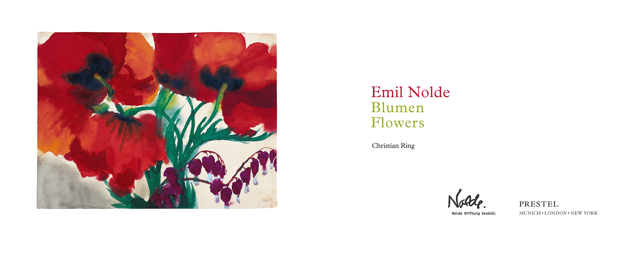 Emil Nolde: Blumen. Flowers