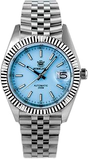 STEELDIVE SD1933 Water Ghost Men Watch 200m Waterproof Sapphire Glass NH35 Automatic Blue Stainless Steel Watches