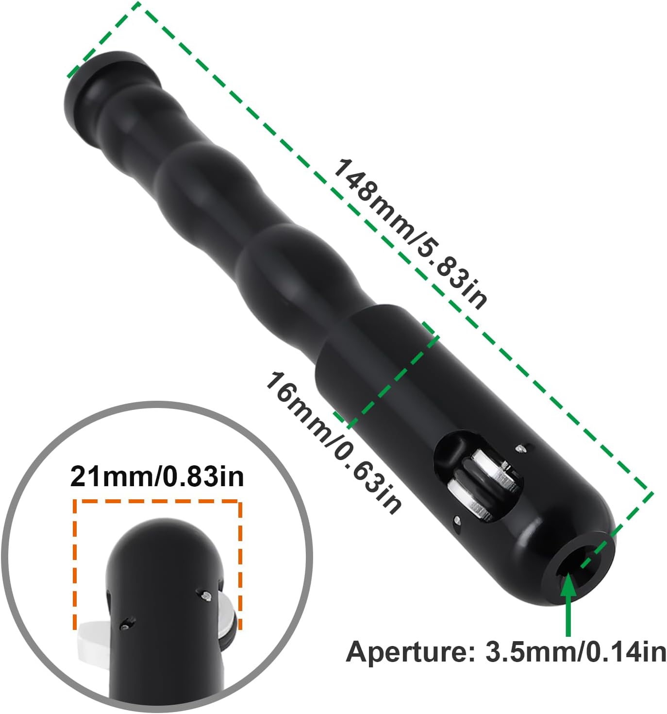 SING F LTD Welding Tig Pen Wire Feeding Pen Finger Feeder Length 128mm Suitable for 1.0-3.2mm Welding Wire