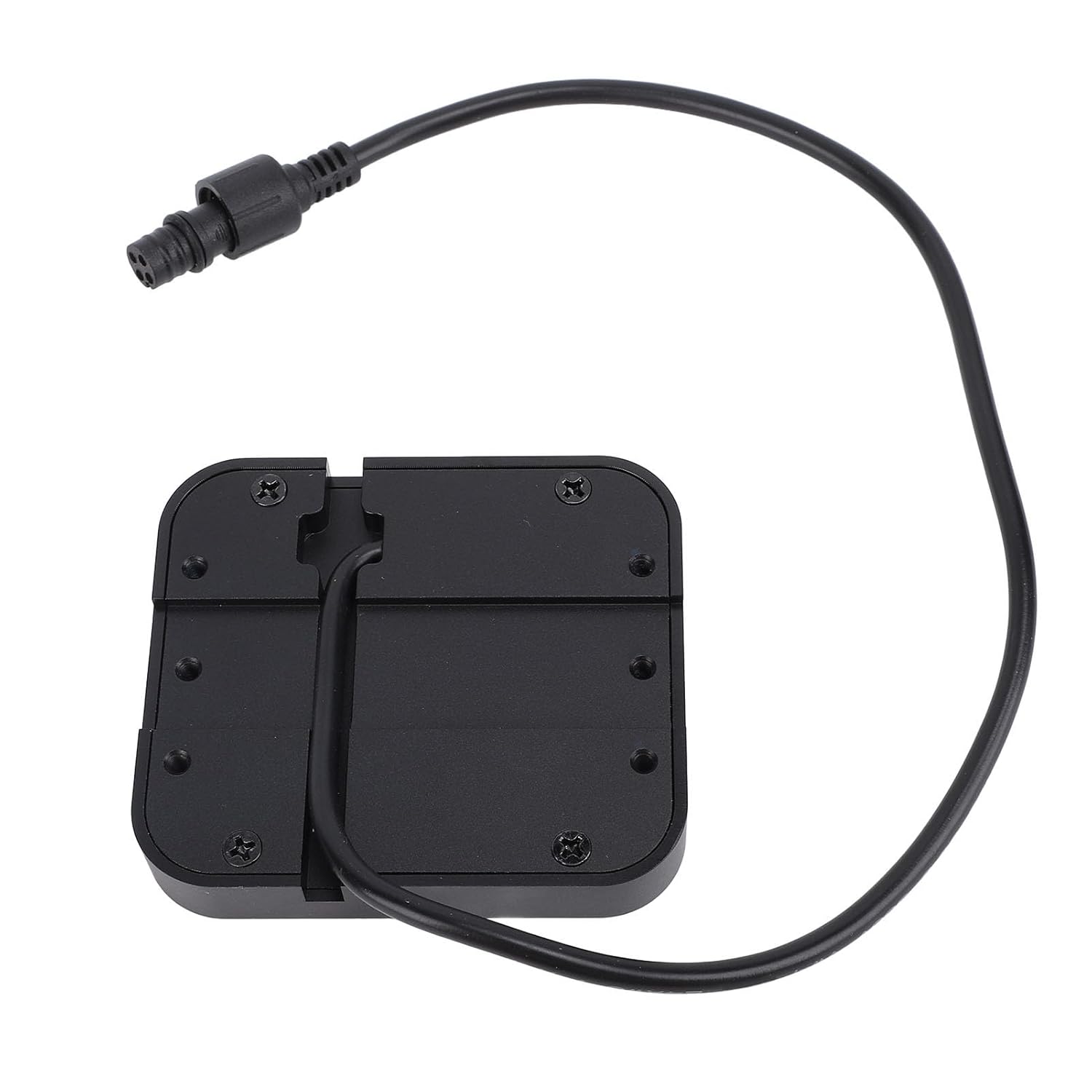 4 Gang Switch Panel, RV Switch Panel, DC 12 to 24V 3 Lighting Modes RGB Dimmable Built in Solid State Relays, Aluminum Switch Panel Easy Installation for Truck Boat Car ATV UTV RVs