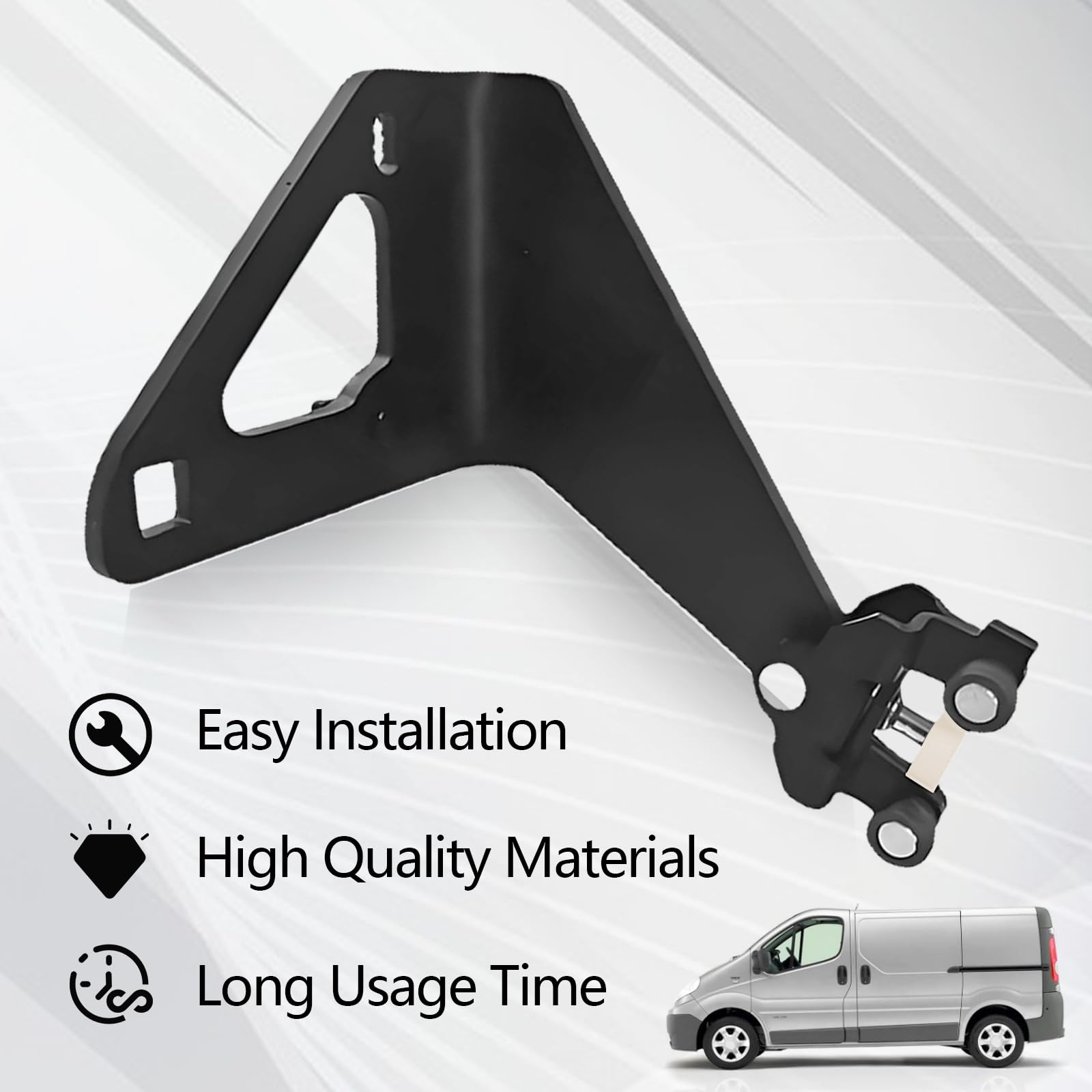 Kit Roulette Porte Latérale Droite pour Trafic 2 2000-2014, pour Primastar Opel Vivaro Kit de Guidage à Roulettes pour Porte Coulissante Droite OEM 4409245, 7700312012, 9116570, 777645238