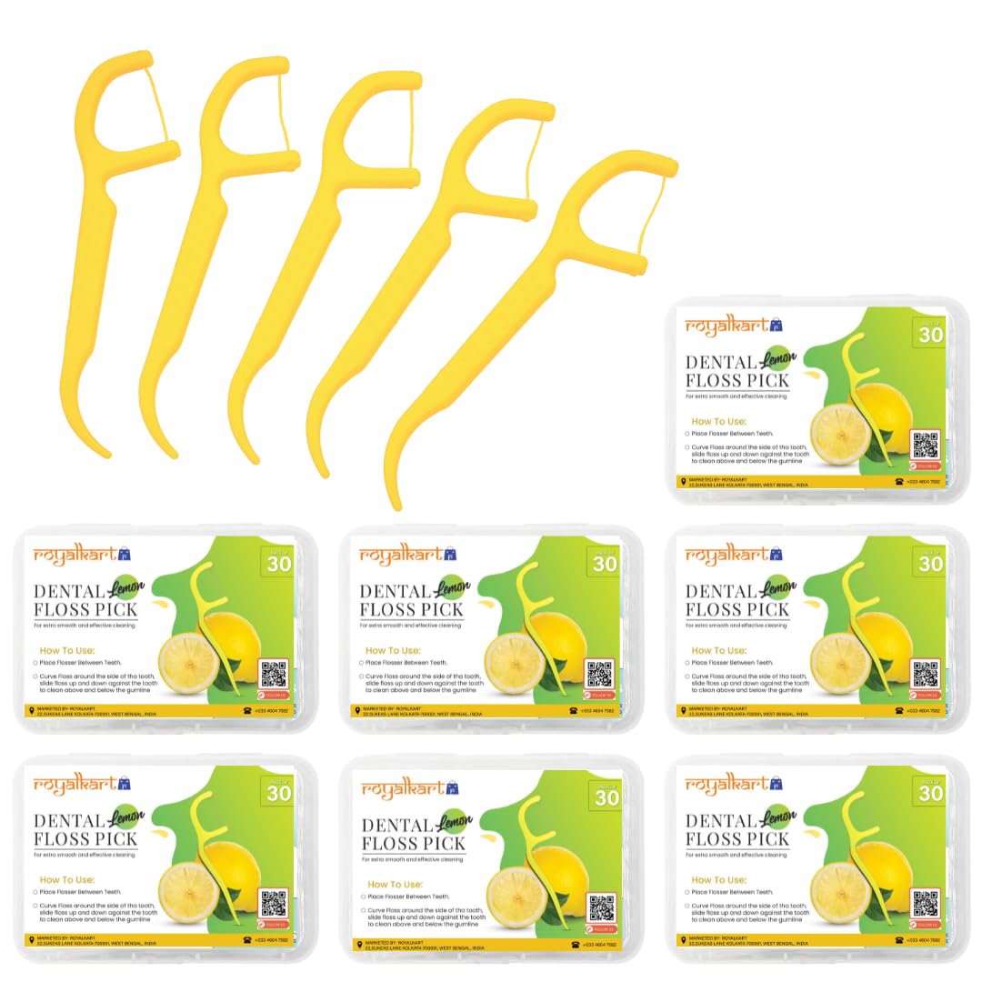 Royalkart Dental Floss Toothpick Pack Of 210