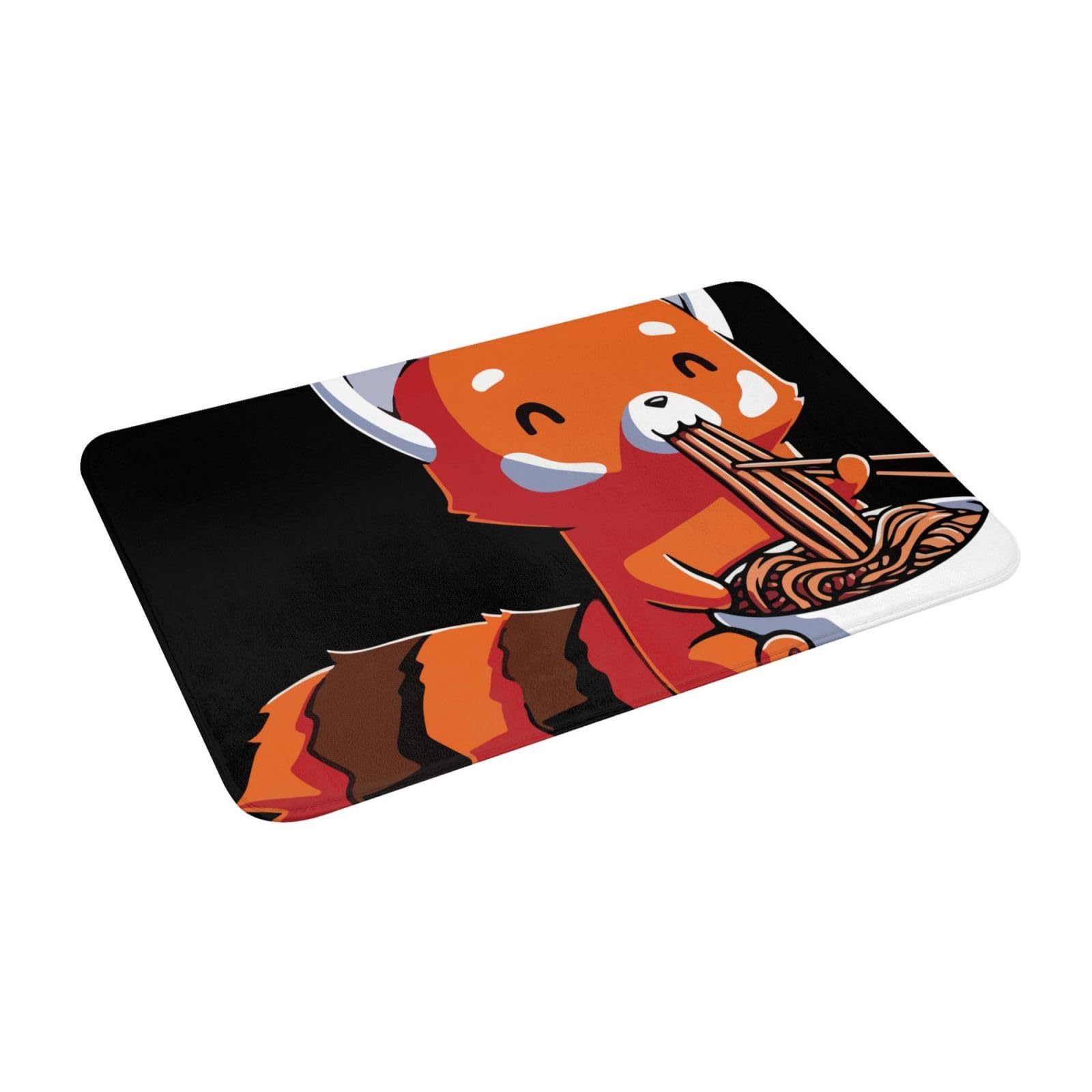Red Panda Door Mat Non-Slip Entryway Rug, Doormats Inside Floor Mat for Entryway Bathroom Kitchen 16"x24"