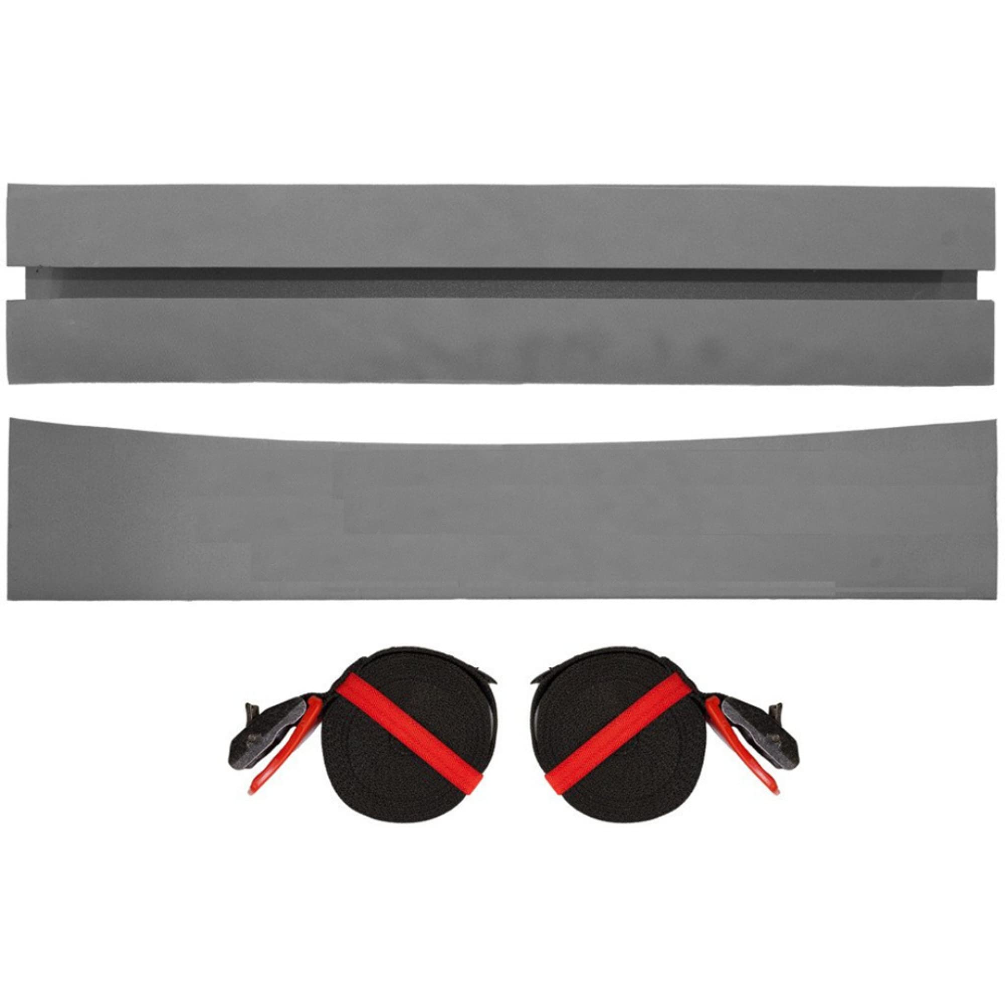 Level Six Kayak Carrier Foam Block Kit for Crossbar Roof Racks - Includes 2 x Foam Blocks, Camlock Buckle Straps and Mesh Carry Bag