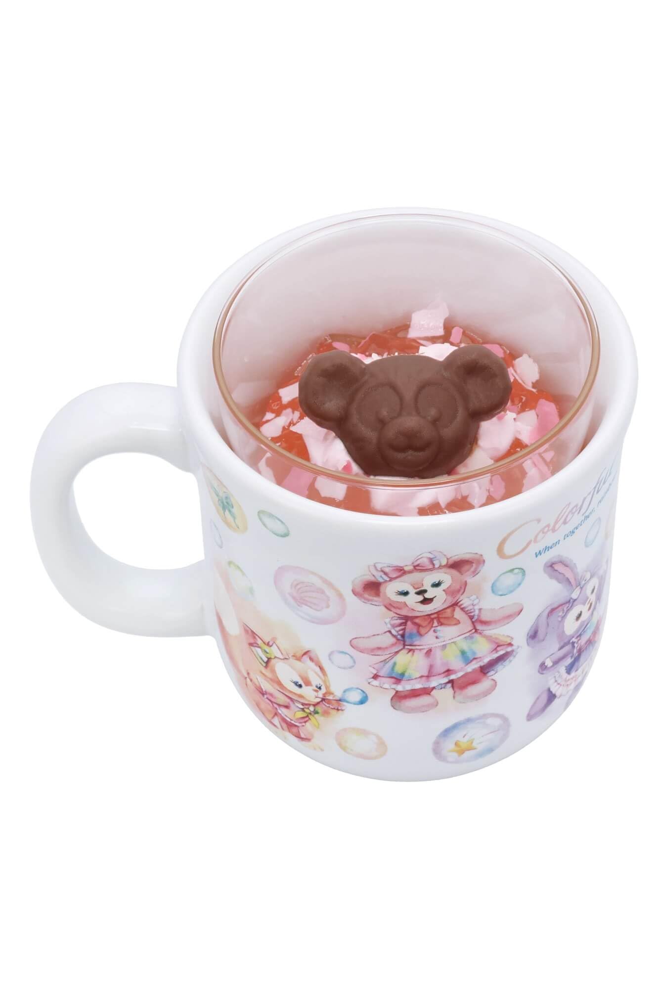Amazon.co.jp: スーベニアカップ ダッフィー＆フレンズ カラフル