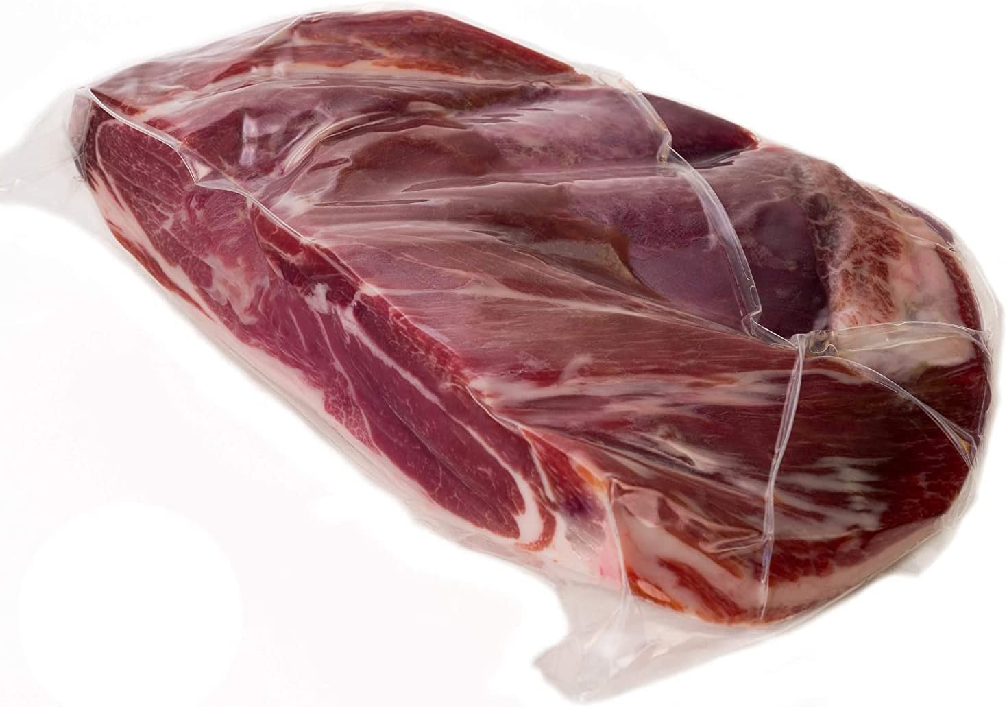 Serrano Ham (shoulder) Cured Free Range Boneless Approx. 1 KG - Spanish Jamon Made w/Mediterranean Sea Salt