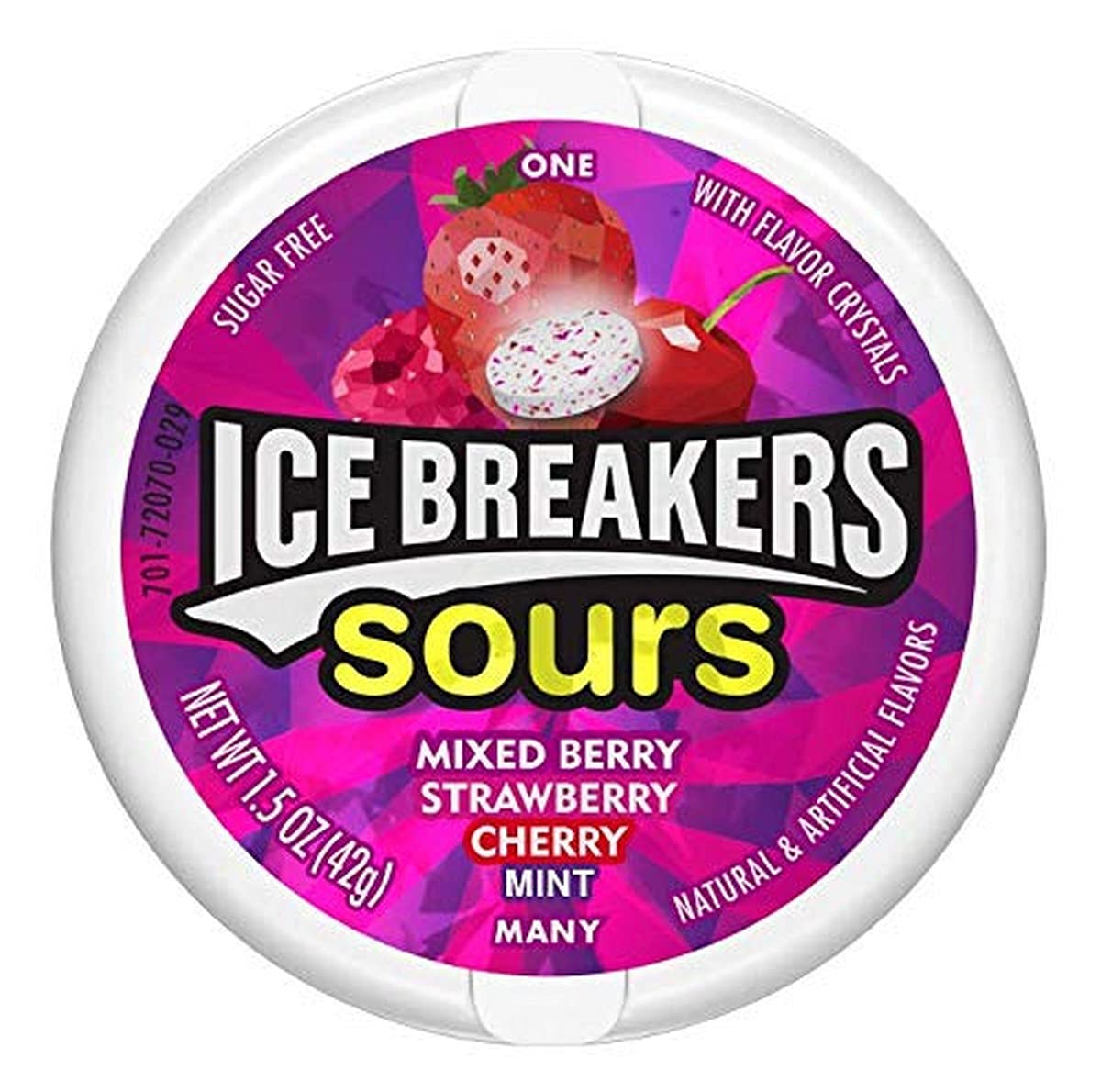 ICE BREAKERS Sours Mixed Berry Sugar Free Mints