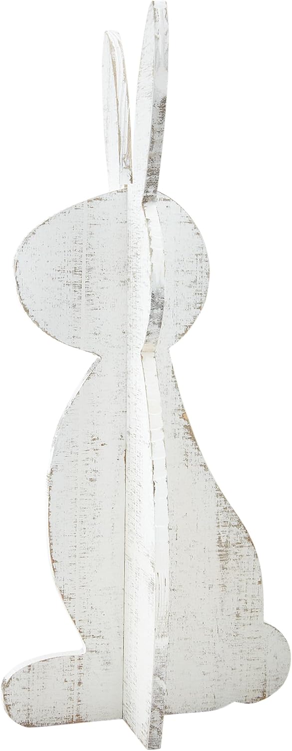 Mud Pie Bunny Stand Sitter, Large; 22" x 9.64"