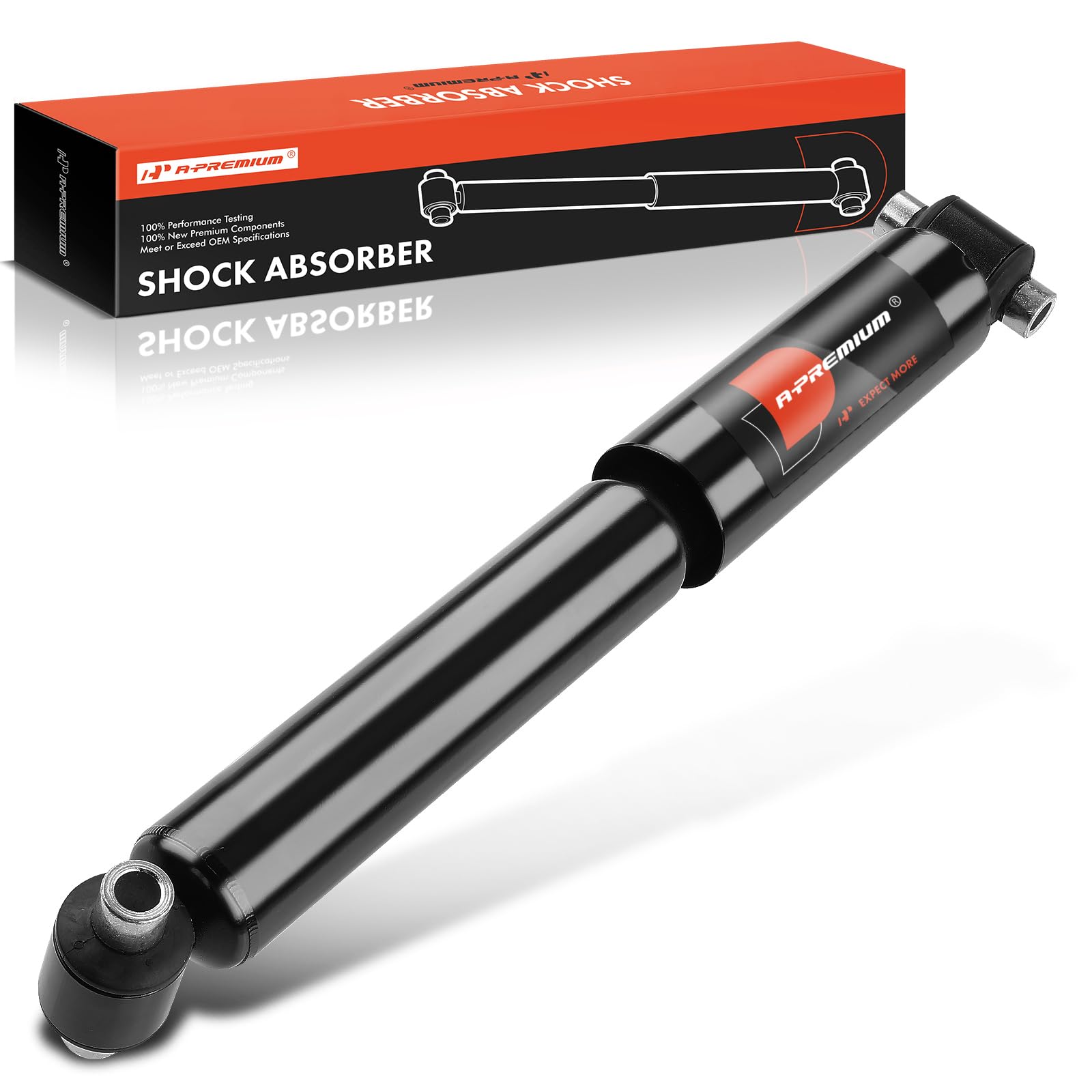 Photo 1 of **HARDWARE MISSING**
A-Premium Rear Shock Absorber Compatible with International 9200i SBA 2004-2009, 9400i SBA 2004-2009, 9900i 2004-2009, 9900ix 2004-2009, LoneStar 200-2015, ProStar 2009-2017