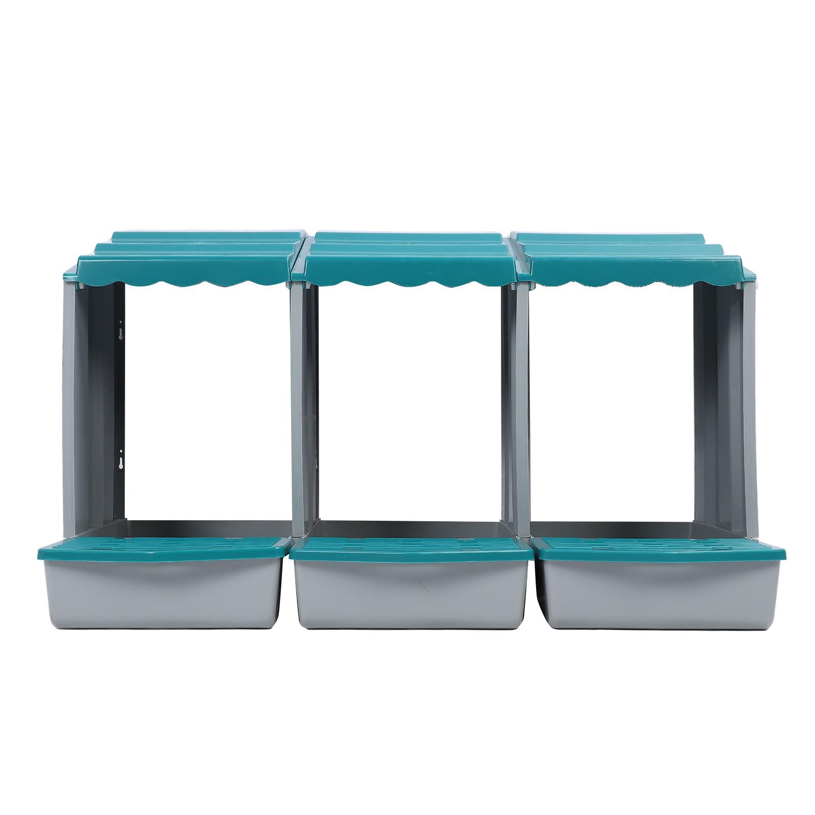 Diyeeni Caja Nido para Pollos PP para Gallinas, Patos, Aves de Corral, Cómoda y Espaciosa Caja para Poner Huevos, Fácil de Limpiar, Accesorios Duraderos para Gallinero para Granja en el Patio