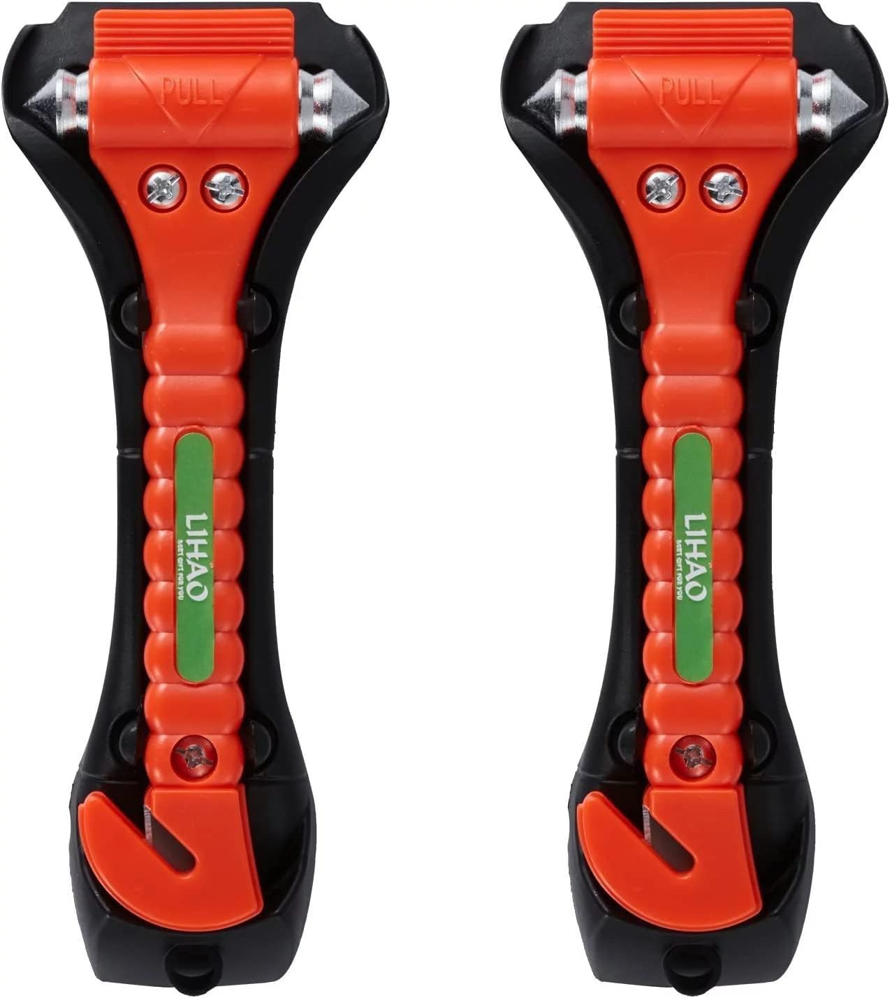 LIHAO Car Safety Hammers Window Breaker and Seat Belt