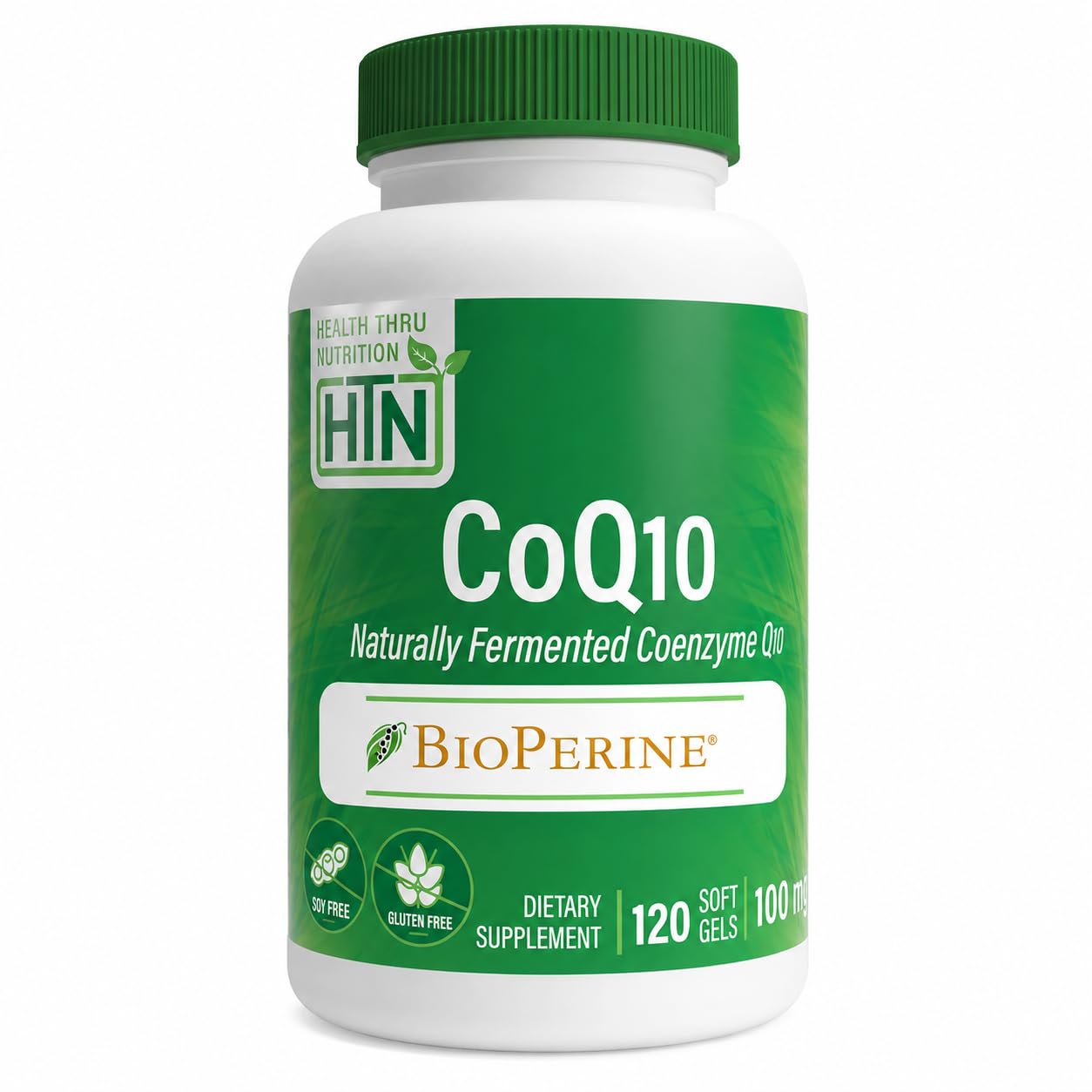 Health Thru Nutrition CoQ-10 100mg with BioPerine