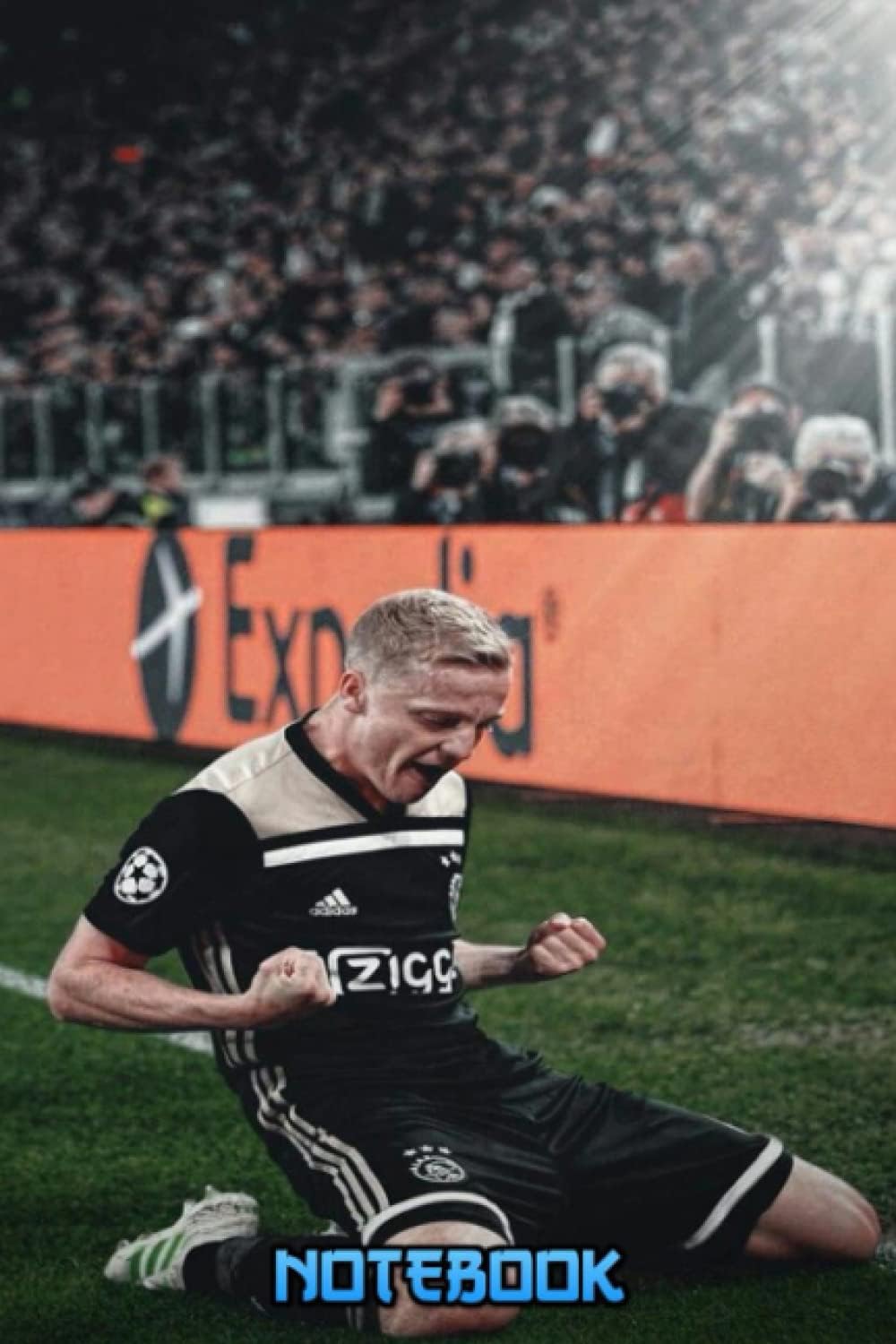 Spreitler TayzetlorNotebook : Donny van de Beek Notebook College Ruled , Writing Journal, Lined Paper, Thankgiving Notebook , Home School 6x9 100 Sheets #40