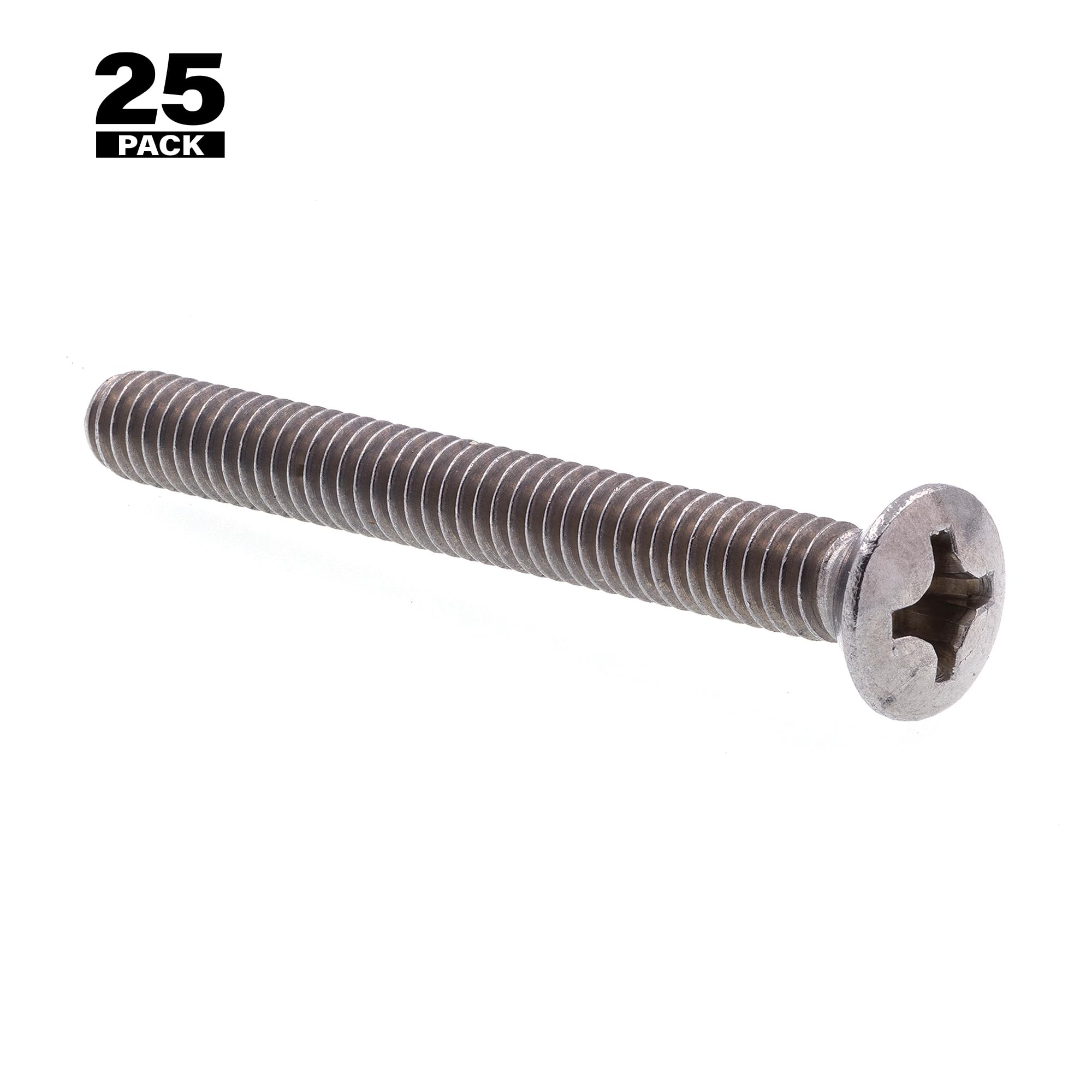 Viti Acciaio Inox 8x1 Pollici Viti Per Lamiera Testa Piatta 8x1 - Foto 10