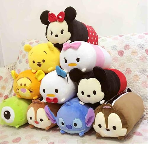 Miniatura 8 de FINEX - Juego de 2 - Cojín largo apilable de peluche Pooh and Tigger