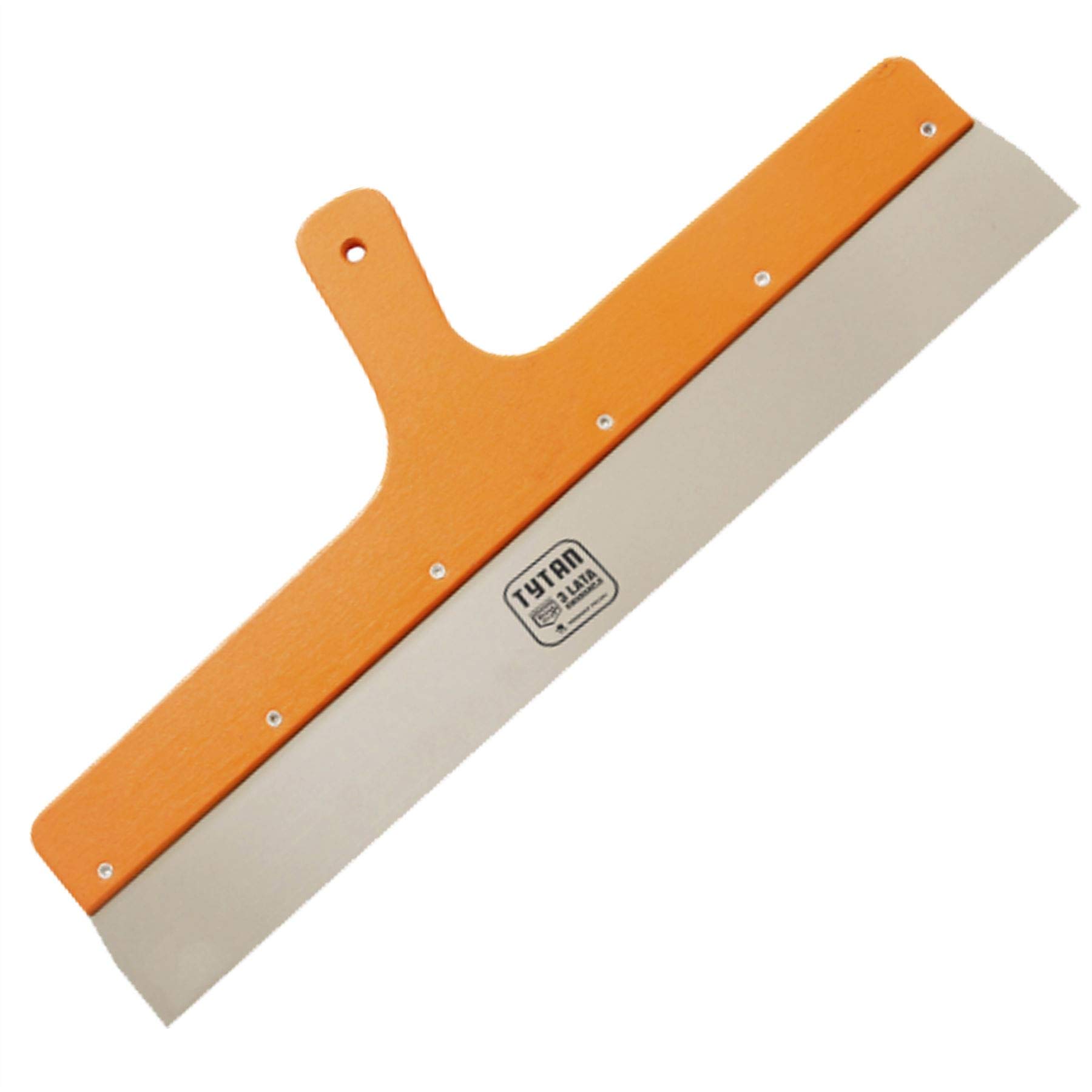 Toolty Stainless Steel Spatula Filling Taping With Wooden Handle 400mm For Plastering Rendering Finishing Sand Cement Diy from B&Q