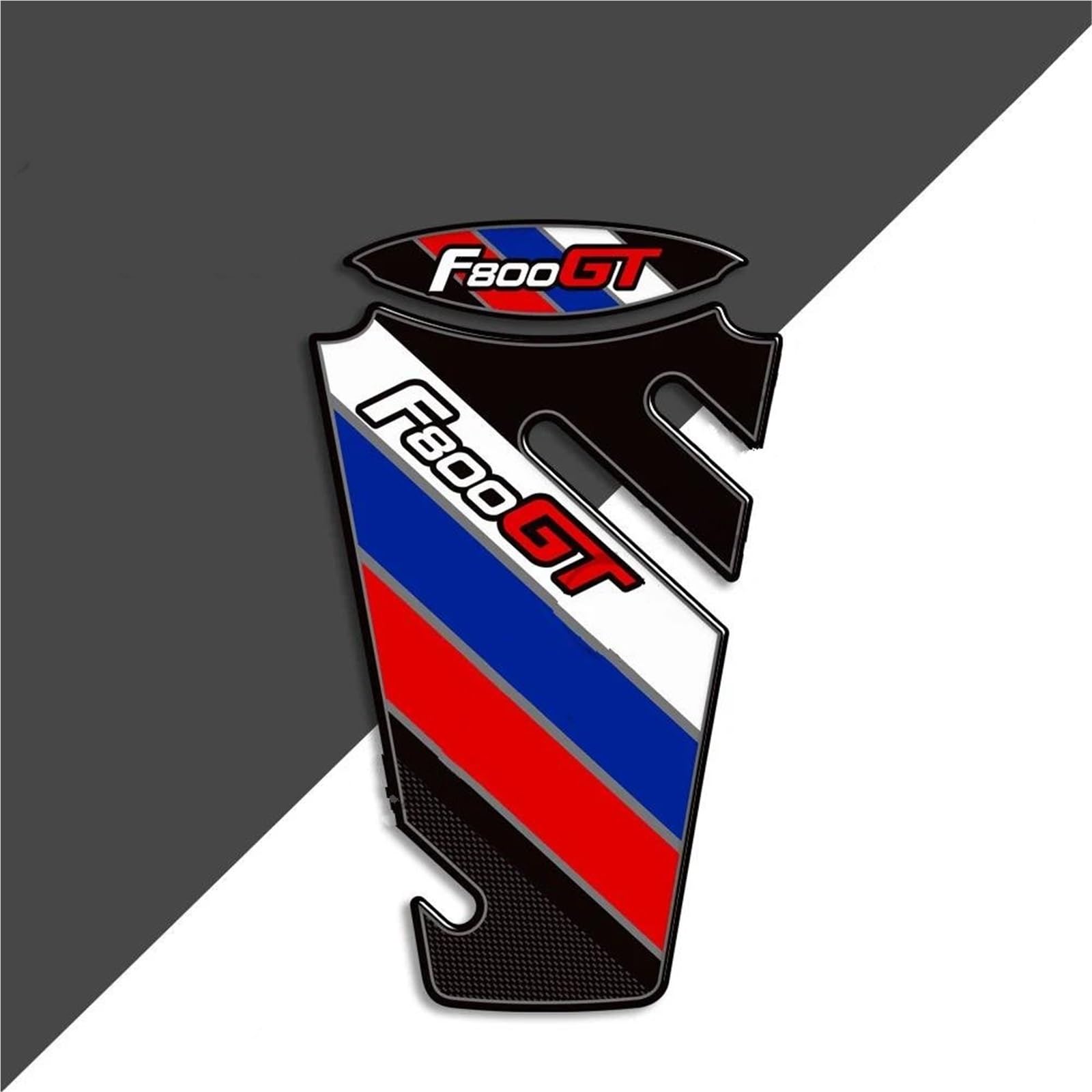 Motorbike Stickers Motorcycle Tank Pad Protector for BMW F800GT F800 F 800 GT Gas Decal Decoration Sticker Traction Pads Fuel Tank Protection Pads(Color3)