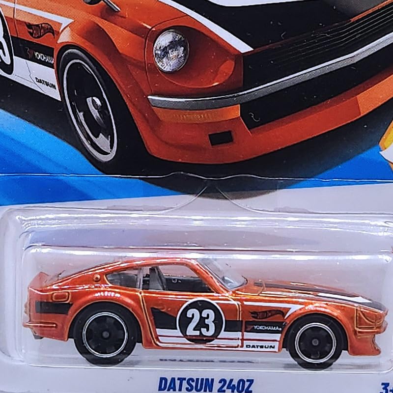 Hot Wheels Datsun 240Z Then and Now Ages 3 and Up 72/250 (Orange