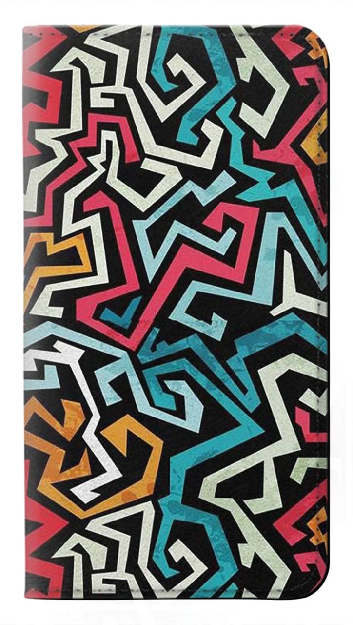 Pop Art Pattern Etui en cuir imprimé pour iPhone 17 housse fine flip