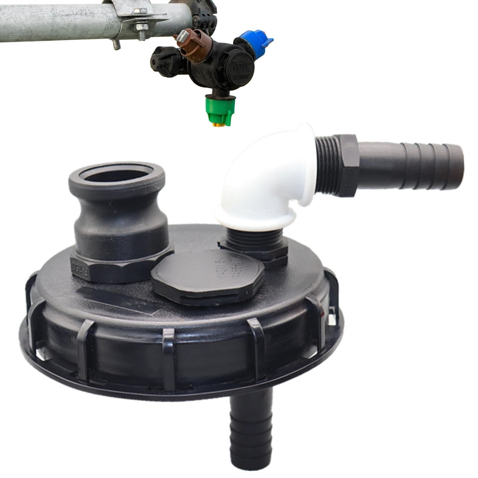 Couvercle de récipient IBC, récipient épais pour IBC, couvercle de réservoir IBC, bouchon d'entrée épais pour le stockage de liquide, adaptateur de réservoir IBC, couvercle anti-fuite pour eau