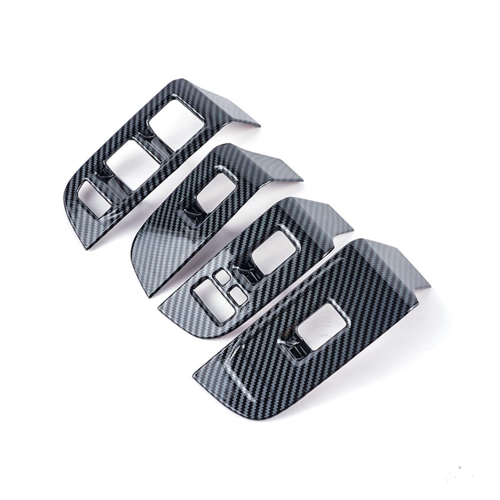 RUNAUPCompatible For Zeeker 001 Car Lift Window Panel With ABS Material Trim Panel Cover Trim Decorator Car Interior Accessories