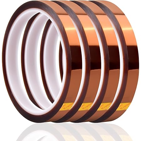 Ruban Kapton 33 M Résistant à La Chaleur - Isolation Thermique Haute Température Polyimide