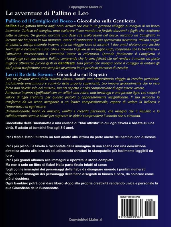 Pallino e Leo Giocofiaba della Buonanotte livre enfant premium - 3