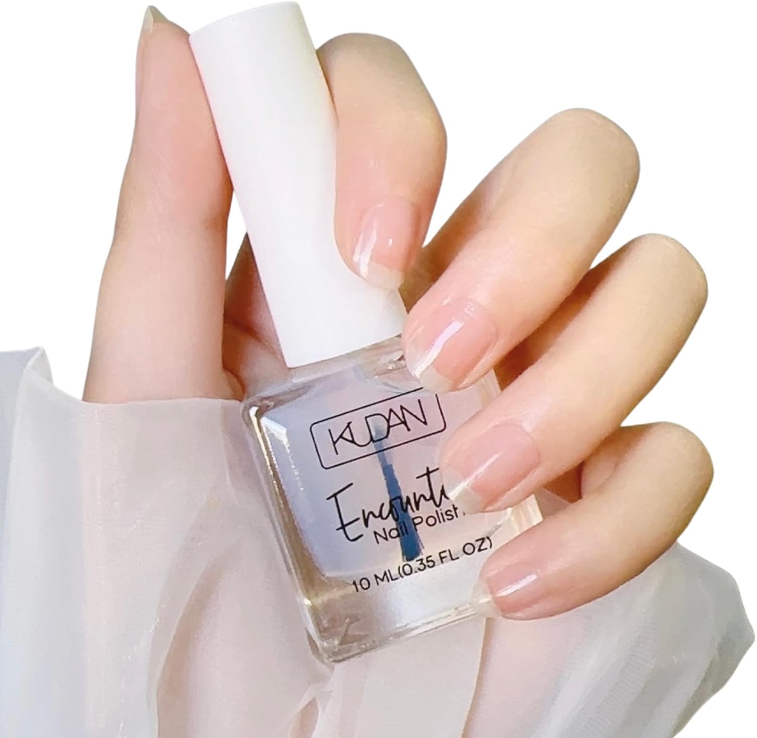 Clear Nail Polish, 2 in 1 Nail Varnish Quick Dry Top Coat & Base Coat