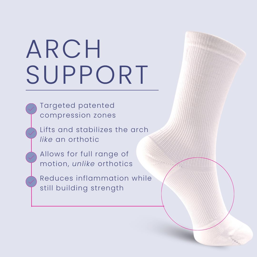 Apolla The Infinite Compression - Calcetines de media pantorrilla para hombres y mujeres, como se ve en Shark Tank, Athletic, fabricados en Estados Unidos, 1 par
