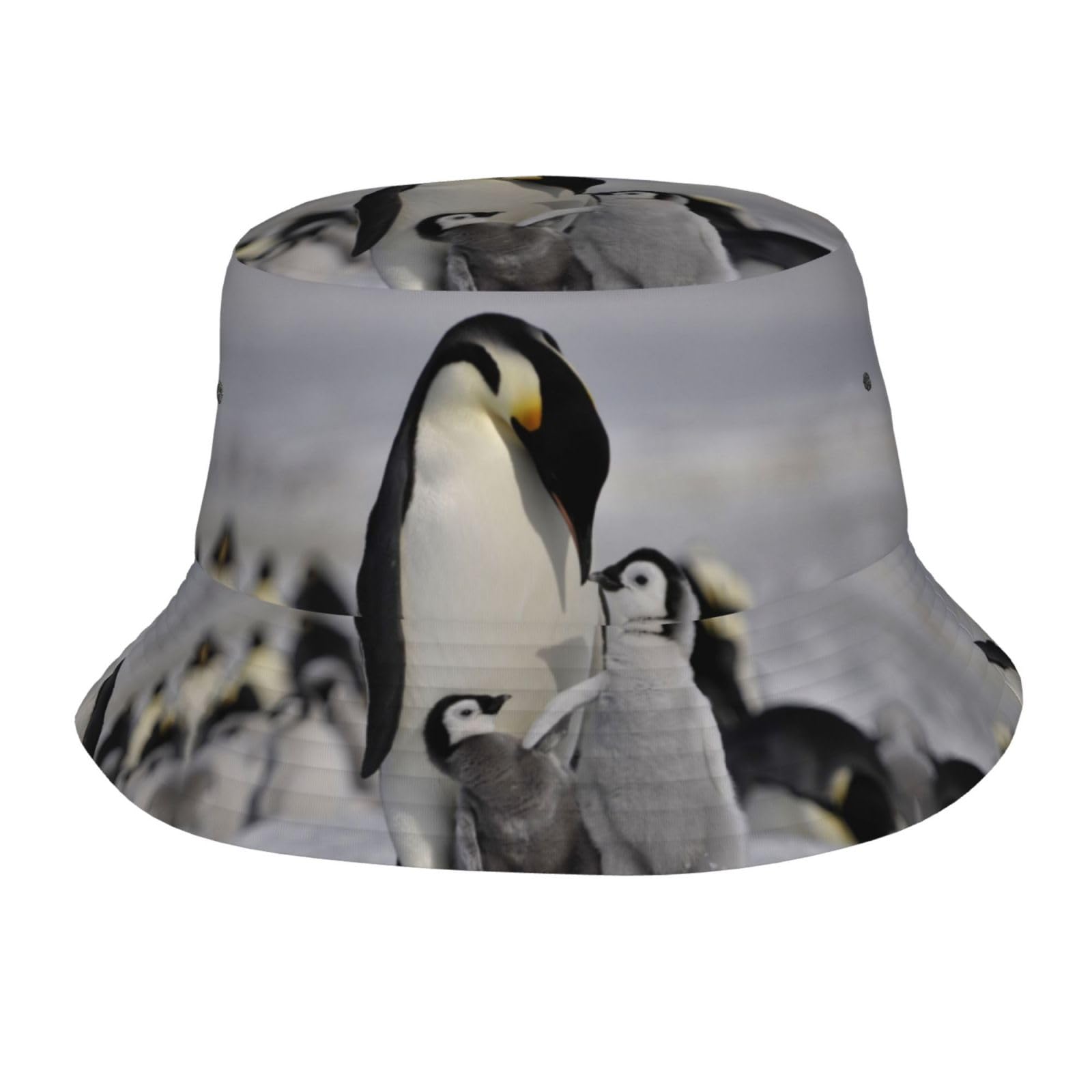 Penguin Bucket Hat Cute Fisherman Hat Cute Sun Hats Animal Caps Funny Hats for Women Men Outdoor
