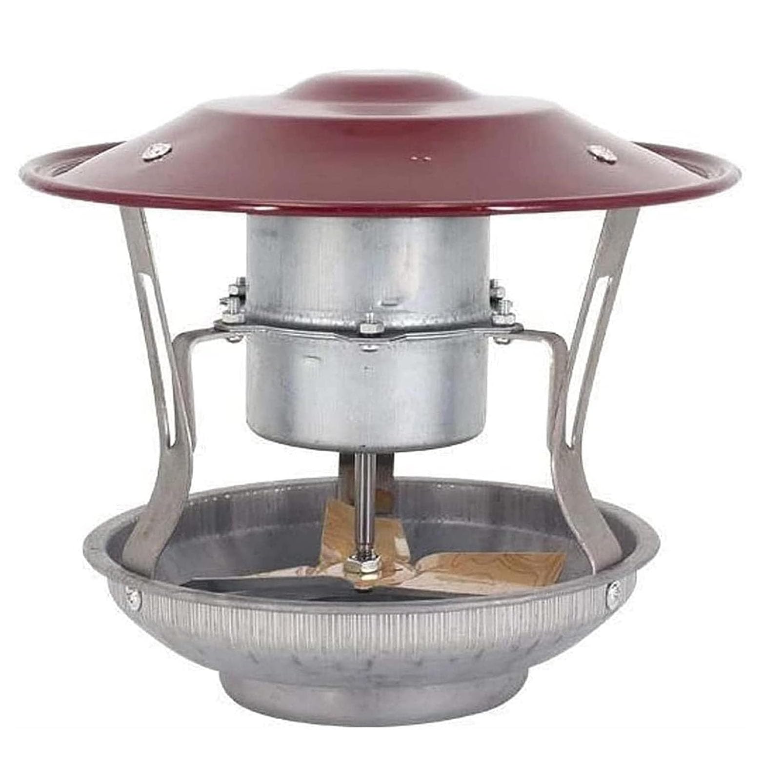 Ventilateur d'extracteur de fumée de poêle 60W ventilateur tirage cheminée 12/16cm
