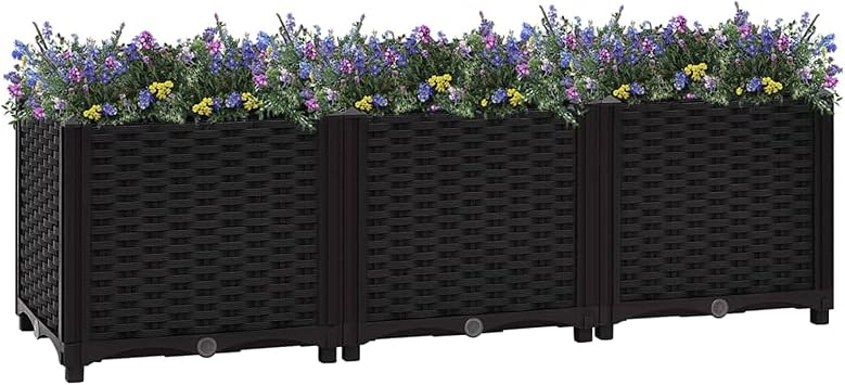 Yolola hochbeet Kunststoff Hochbeete Für Garten hochbeet wpc