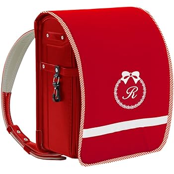 リボン散りばめタイプ　ランドセルカバーオーダー　確認用 Amazon | ランドセルカバー 女の子 【黒生地 リボン】イニシャル