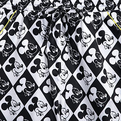Disney Mickey Mouse Black and White Lounge Pants for Adults XL2