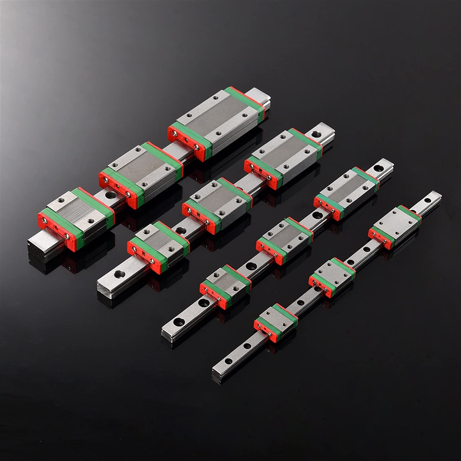 zxxin-Linearführungen MGN12H lineare Führungsschiene, hohe Geschwindigkeit und glattes Selbstschmieren für CNC-Teile und 3D-Druckerteile Hohe Präzision (Color : MGN12H, Guide Length : 550mm)
