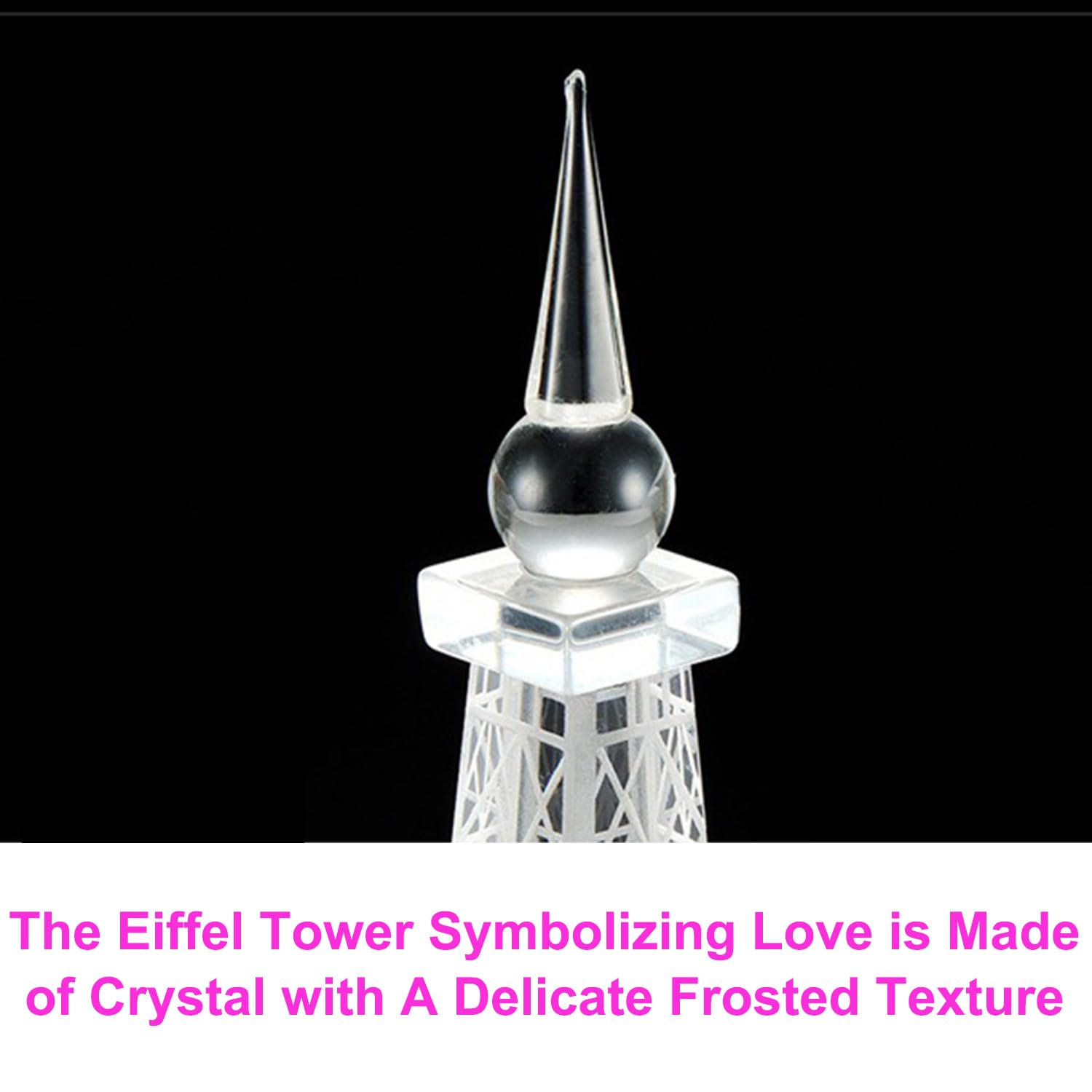 Amazon.co.jp : SURPRIZON 8インチ クリスタル エッフェル塔 パリ