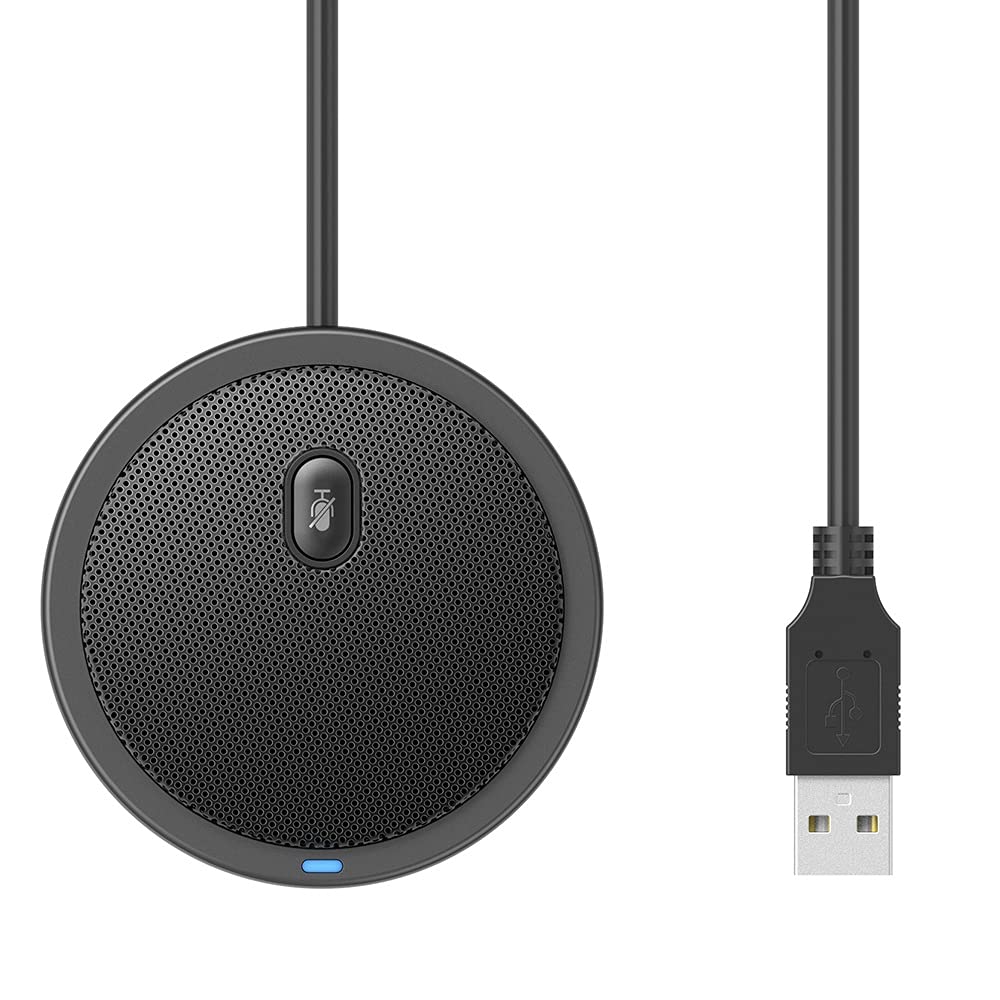 ywzhushengmaoyi mikrofon USB Omni-direzionale Condensatore Microfono Microfono per la riunione Conferenza Aziendale Computer Laptop Voice Direct Pickup Microfono Microphone (Color : USB Microphone)