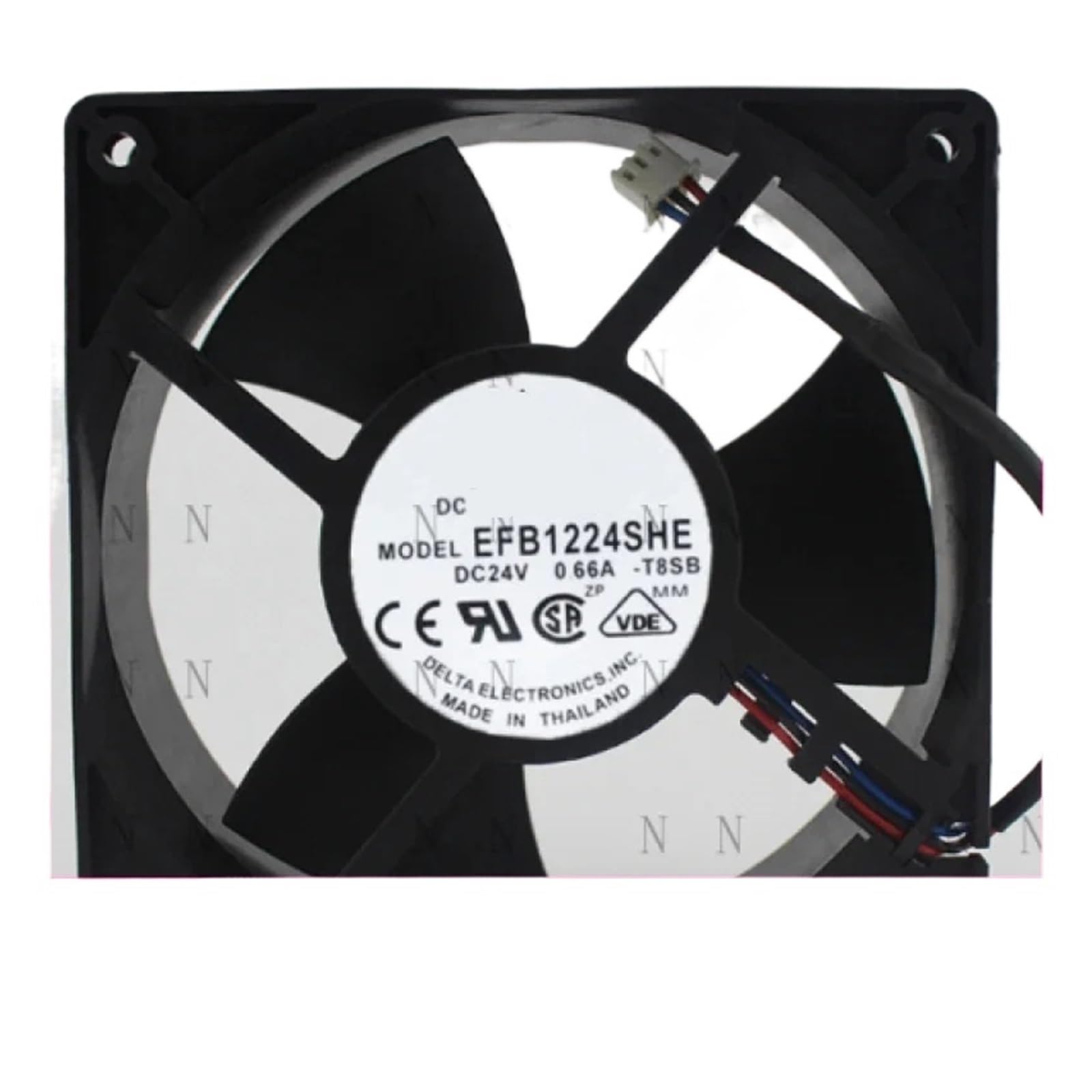 BALYDLUL Cooling Fan EFB1224SHE 24V 0.66A 120 * 120 * 38MM