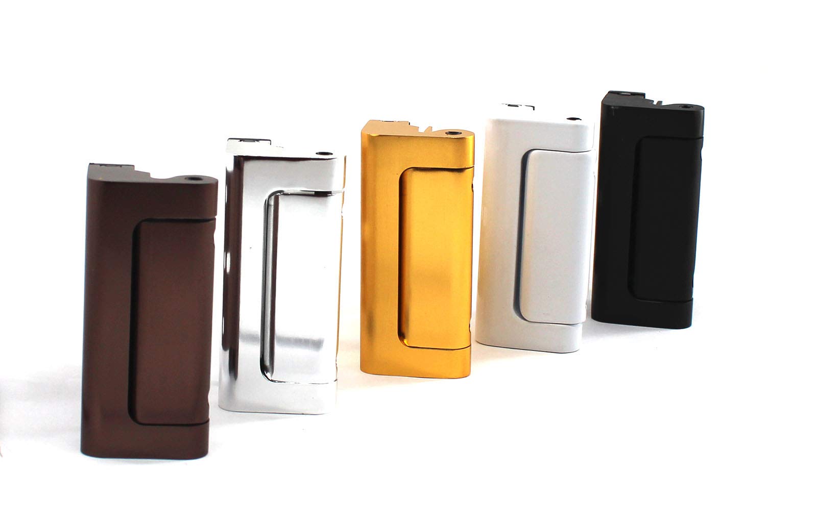 Una pieza de cerradura de seguridad de aleación de aluminio para refuerzo de puerta con cerrojo, seguridad infantil para puerta, color dorado oxidado