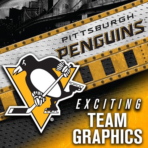 Franklin Sports NHL League Logo Pittsburgh Penguins Mini Goalie Mask - image 5
