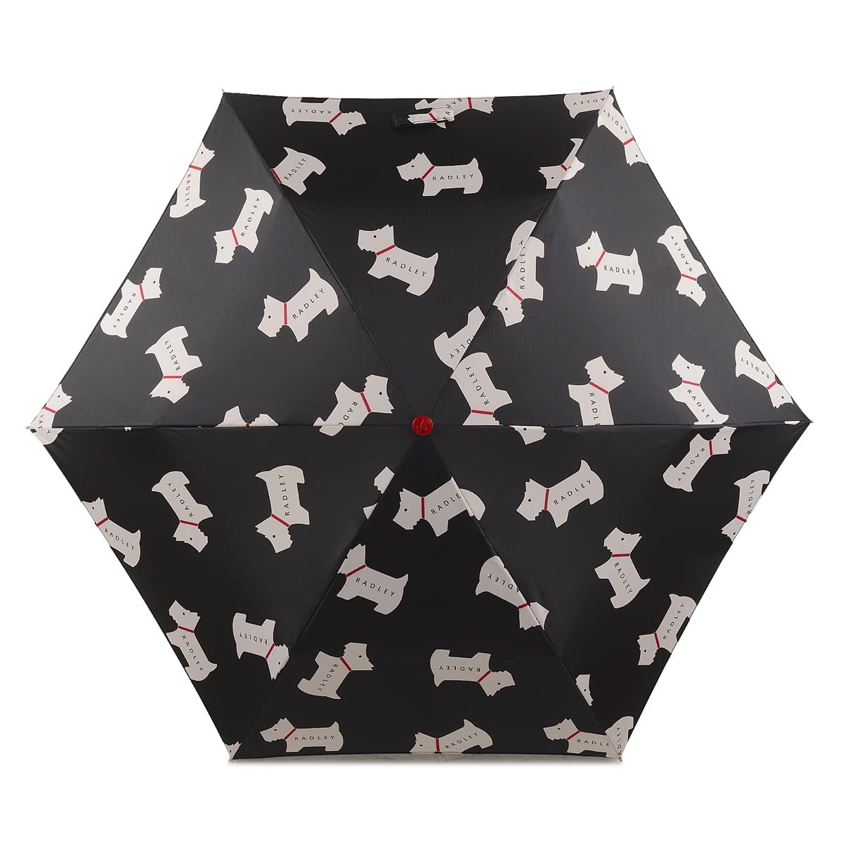 Radley 'Heritage Radley' folding umbrella black